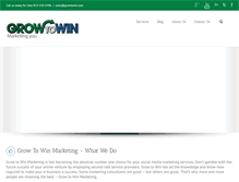 Tablet Screenshot of growtowinmarketing.com